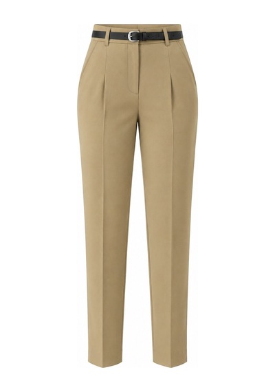Laluvia Haki Kemerli Pantolon - 2y3790