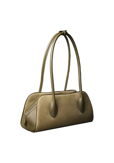 Calvin Klein Emblem Trıo Suede Sh, Lı1 Haki Kadın Çanta Yeşil