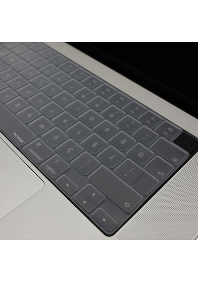 Apple Uyumlu MacBook Klavye Koruyucu Air Pro M1-m2-m3 Us-ingilizce A2681 A2941 A2442 A2485 A3113 İle Şeffaf