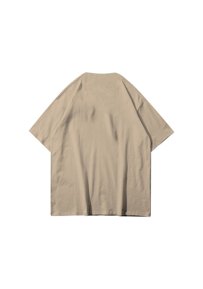 Flood Of Style Unisex Two Faced Tshirt Taş Gri