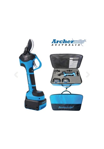 Hsgl Akülü Akülü Şarj Edilebilir Archer 38 Mm Akülü Makas Bahçe Meyve Ağacı Budama Makası 21v 4000mah Lityum Pil