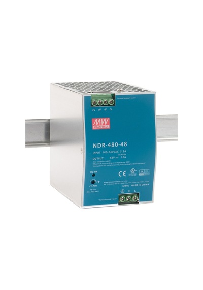 Meanwell Ndr-480-48 ,110v..220vac 48vdc/10a Güç Kaynağı