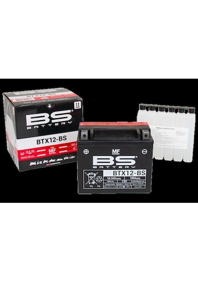 Bs Btx12-bs 2007-2014 Sym Joymax 250i Abs Uyumlu Akü Sulu Akü