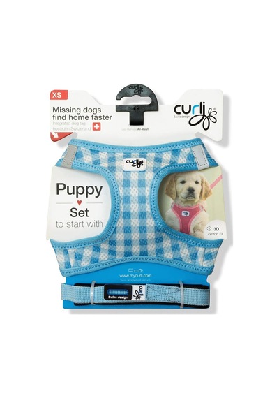 Vest Göğüs Tasması Air-mesh Pembe-puantiye 3xs & Gezdirme Tasması M Çok Renkli
