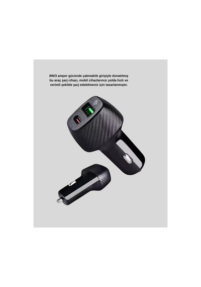 Bluetooth Aux Çevirici Ve Pd Destekli Araç Şarj Cihazı 2 Li Set Çok Renkli