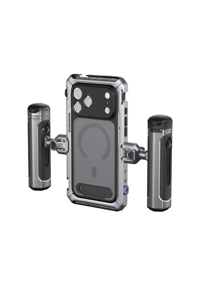 Smallrig 5584 Megatron Edition Apple iPhone Uyumlu 17 Pro Max İçin Çift El Tipi Mobil Cihaz Kiti
