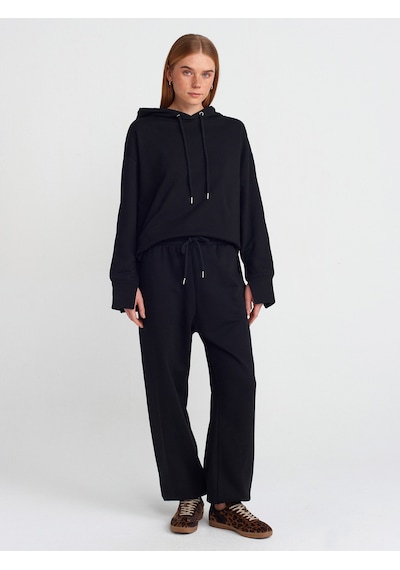Dilvin 70458 Basic Jogger Pantolon Siyah