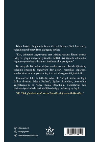 Tuna Dan Adriyatik E Bir Yolculuk - Fadime Kılıçaslan - Elpis Yayınları