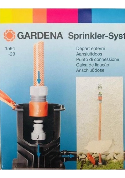 Gardena 1594-29 Toprak Altı Bağlantı Kutusu