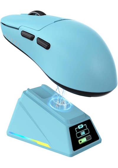 Aj159 Apex 8k Oyun Mouse, 3 Modlu Tft Ekranlı Mavi