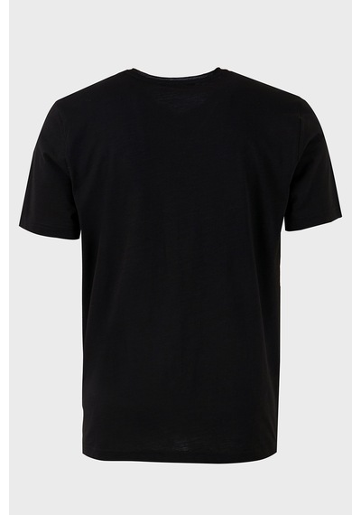 Buratti Pamuklu Regular Fit V Yaka T Shirt Erkek T Shirt 5902719 Siyah