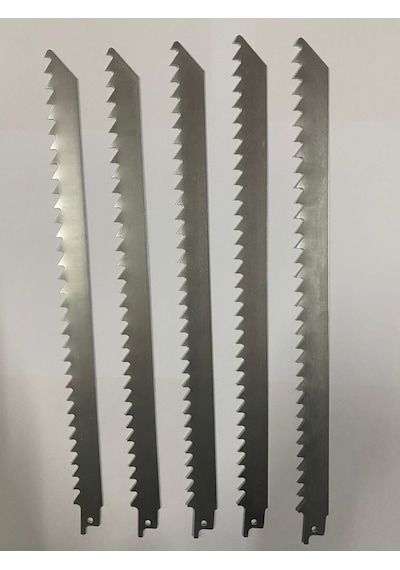 5 Adet Paslanmaz Kemik Kesme Testeresi 300Mm Tilki Kuyruğu