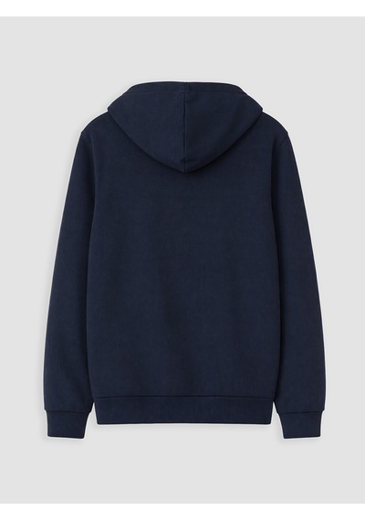 Lcwaıkıkı Classic Lacivert Kapüşonlu Erkek Fermuarlı Sweatshirt