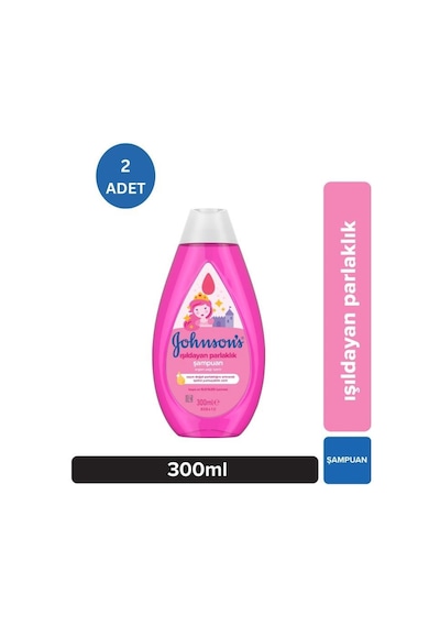 Johnson's Baby Işıldayan Parlaklık Bebek Şampuanı 2 x 300 ML
