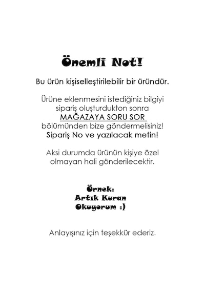 20 Adet Dekoratif Kişiye Özel Renkli Kalpli Kur'an-ı Kerim Okuyor Baskılı Kürdanı 6,5 Cm