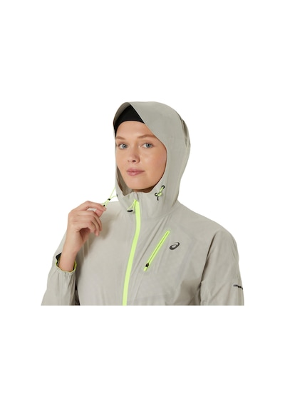 Asics Fujıtraıl Waterproof Jacket Kadın Krem Ceket 2012c253-250 Krem
