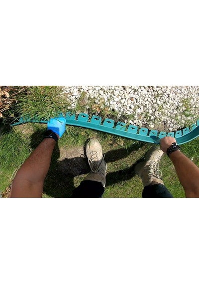 Çim Ayırıcı 25 Metre Esnek Plastik Çimen Sınırlayıcı Bordür Taş T Diğer