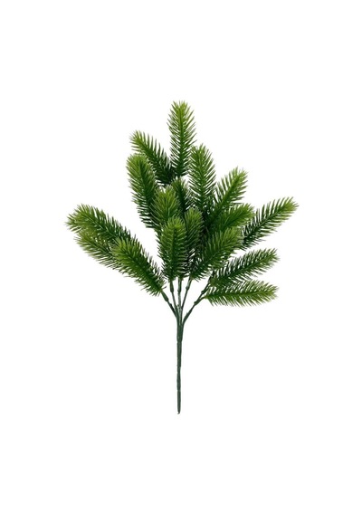 Yapay Çiçek Ponpon Çam Garnitür Aradal Dekoratif Yapay Bitki 30Cm