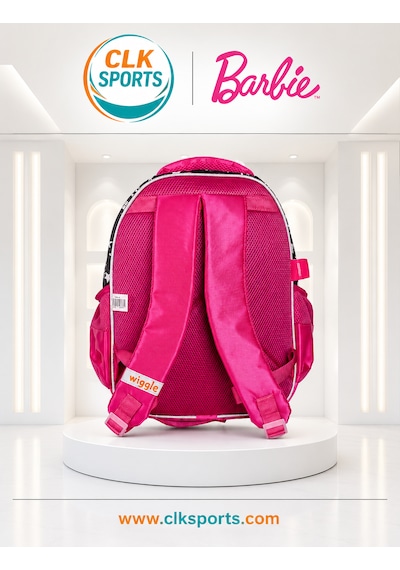 Barbie Okul Çantası , Kalem Kutusu , Lisanslı Çelik Matara Pembe