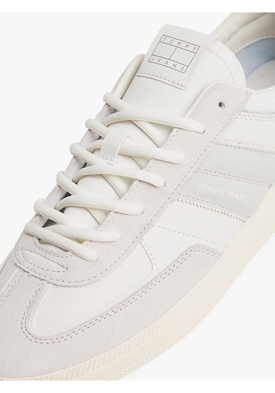 Tommy Hilfiger Tommy Jeans The Greenwich Edge Deri Erkek Sneaker Em0em016150lc Beyaz