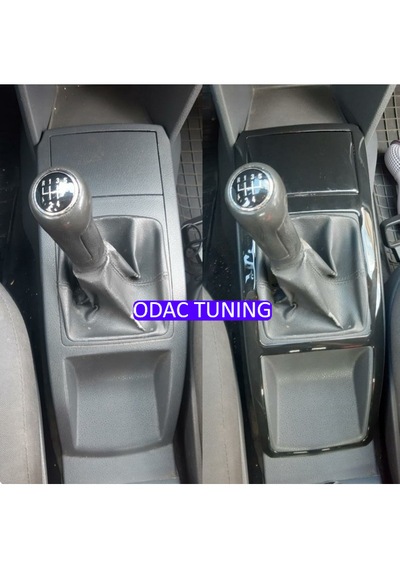 Volkswagen Polo 2001-2009 Maun Kaplama Seti , Piano Black Renk