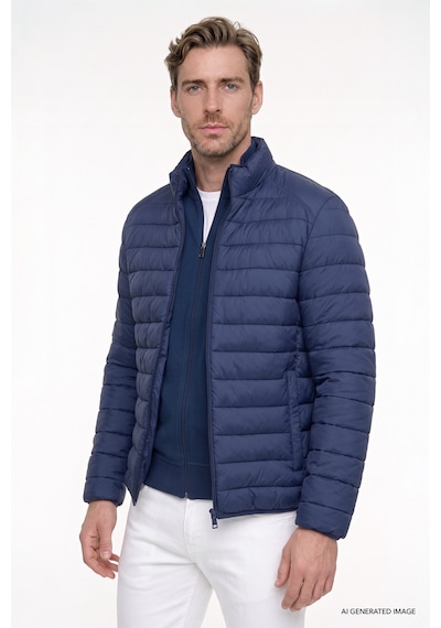 Ac&Co / Altınyıldız Classics Erkek Lacı Sıcak Tutan Elyaf Dolgulu Ultra Hafif Standart Fit Şişme Mont Lacı Lacivert Ac&Co / Altınyıldız Classics Erkek Lacı Sıcak Tutan Elyaf Dolgulu Ultra Hafif Standart Fit Şişme Mont Lacı Lacivert