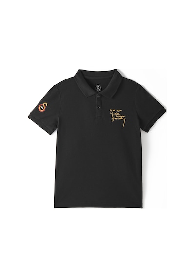 Gsstore Galatasaray Çocuk Ata Polo T-shirt C251280 Siyah