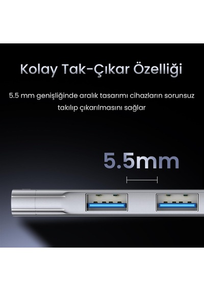 Usb 3.0 4 Port 3 Usb 2.0 Ve 1 Usb 3.0 Çoklayıcı Hub