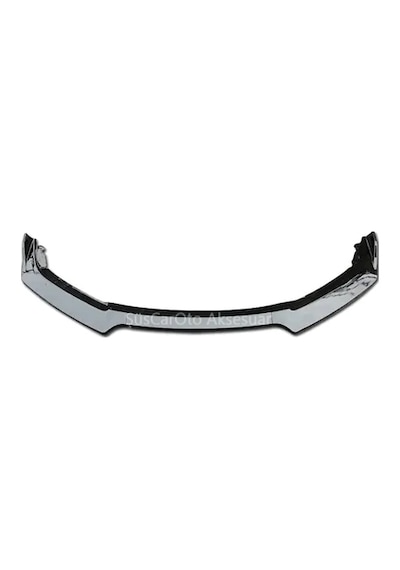 Universal Esnek 3 Parça Lip Pianoblack Abs Plastik Flaplı Kanatlı