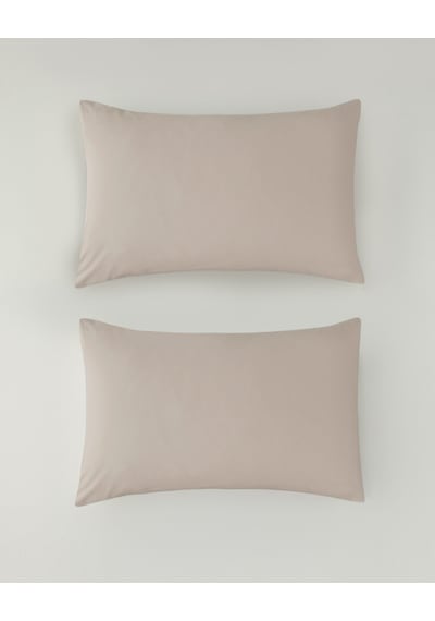 English Home Novella Premium Soft Cotton 2'li Yastık Kılıfı 50x70 Cm Toz Pembe