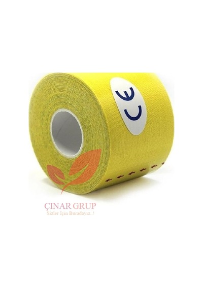Bia Tape  Bandı Sarı Renk 5Cm X 5M Kinesio Biatape Bantı