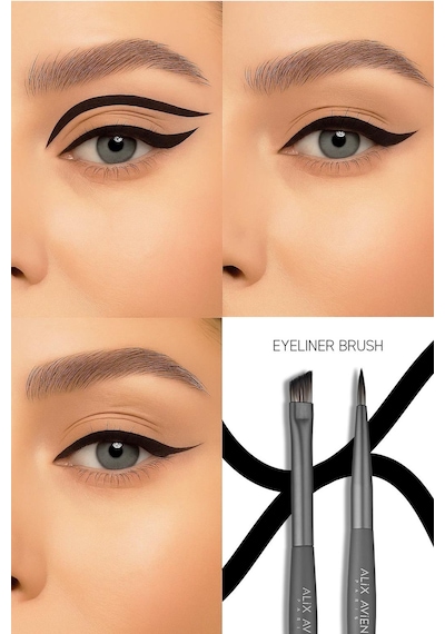 Alix Avien Yüksek Pigmentli Suya Dayanıklı Uzun Süre Kalıcı Mat Jel Eyeliner Intense Gel Liner 01 Black