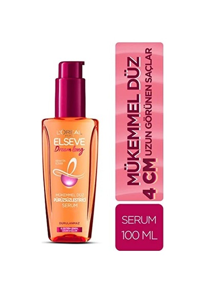 L'oreal Paris Elseve Mükemmel Düz Pürüzsüzleştirici Serum - 100 Ml