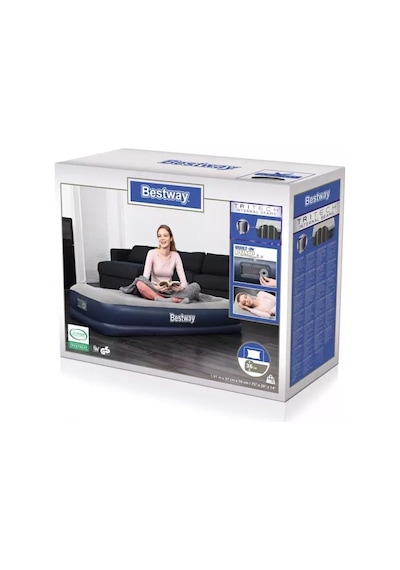 Bestway 191x97x36 CM Dahili Pompalı Şişme Yatak