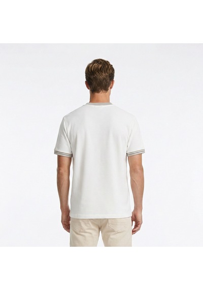 Nautica Erkek Beyaz Regular Fit T-shirtdüzv65339t