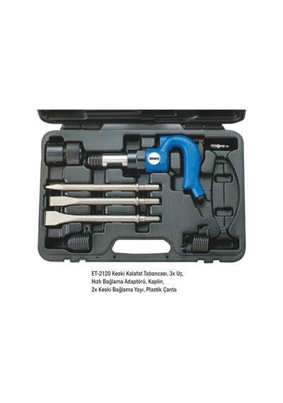 Emax Havalı Keski Kalafat Tabanca Seti 250Mm