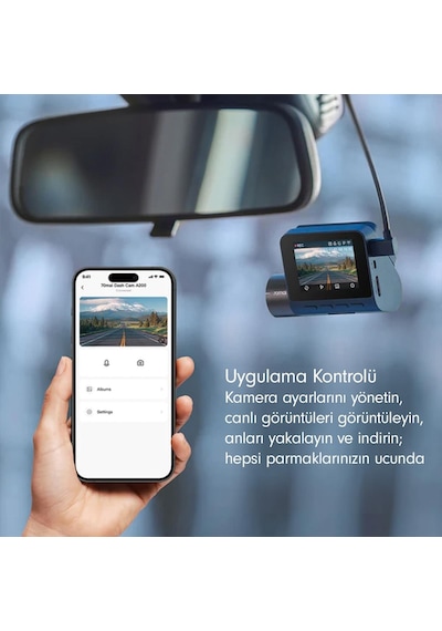 70mai A200 + Rc11 Ön Ve Arka Araç İçi Kamera Seti