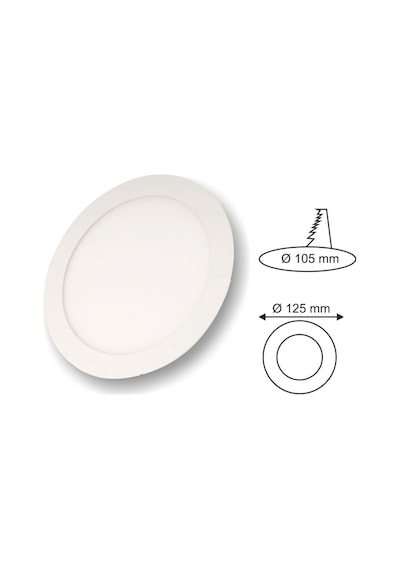 Cata Ct-5145b 6w Slim Panel Beyaz Işık Beyaz