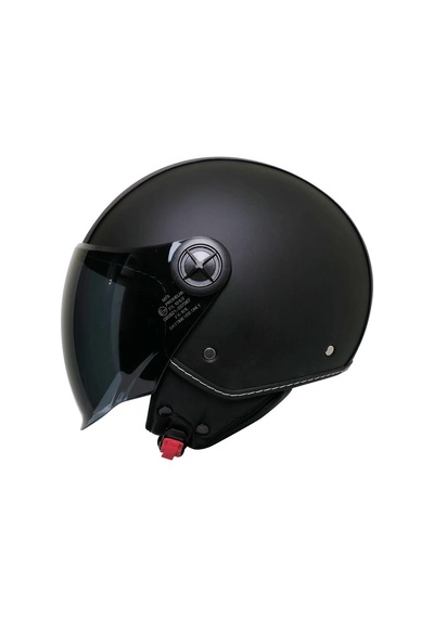 Mts Prohelmet 101 Leather Siyah
