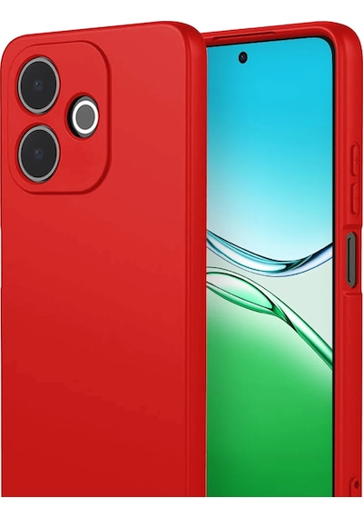 Cosmotex Newface Oppo A5 Pro 4g First Silikon - Kırmızı