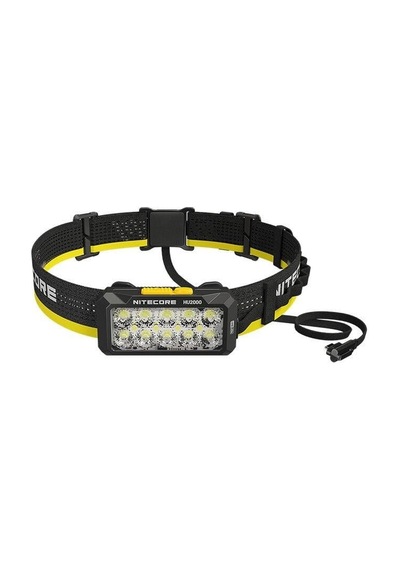 Nıtecore Hu200 2000 Lumen Kafa Fener-6551 Siyah