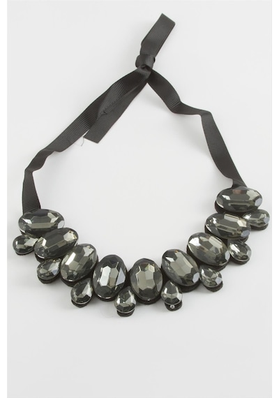 Oval Taşlı Yaka Kolye 11 52821088