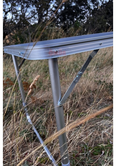 Rox Campıng Katlanır Kamp Masası 120 Cm Silver