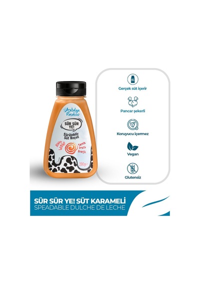 Sür Sür Ye Süt Karameli Antalya Reçelcisi