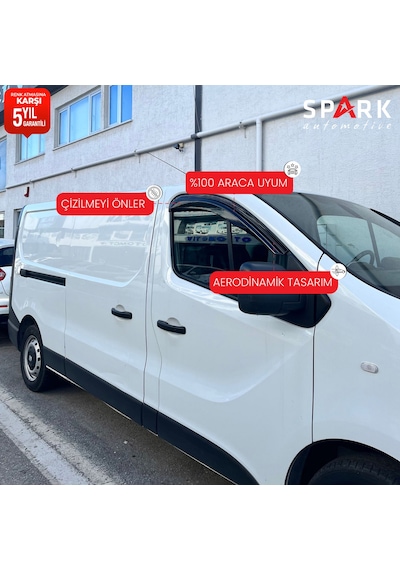 Renault Trafic 2014-2019 Yıl Aralığı Uyumlu Cam Rüzgarlığı 2 Parça