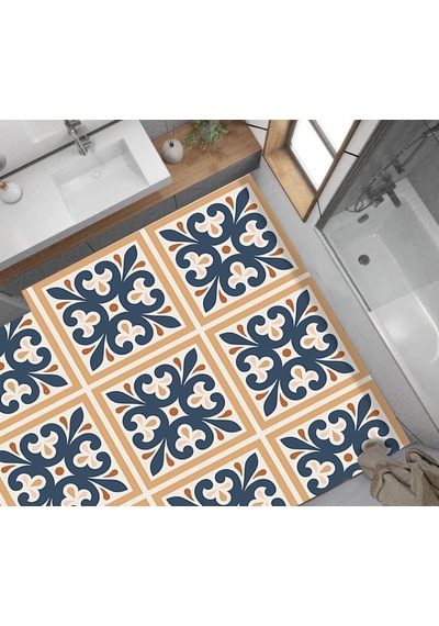 Ayrex Stickerart Yer Kaplama Zemin Kaplama Folyosu 65x130 Cm Azulejo Yer Karo Diğer