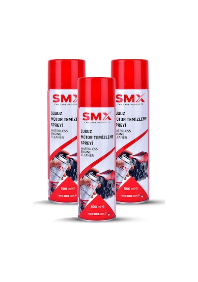 Susuz Motor Temizleme Ve Koruma Spreyi 3x500ml 3 Adet