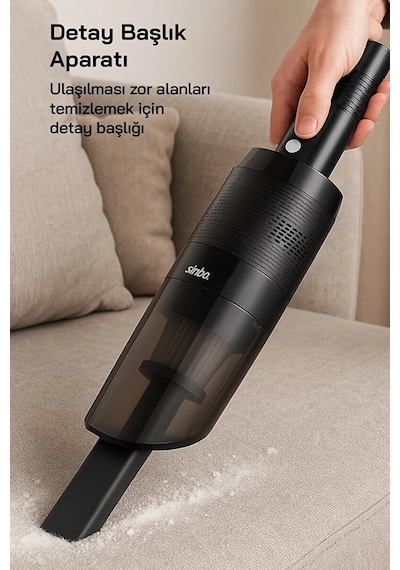 3 Adet Sinbo Svc-8631 Şarjlı El Süpürgesi