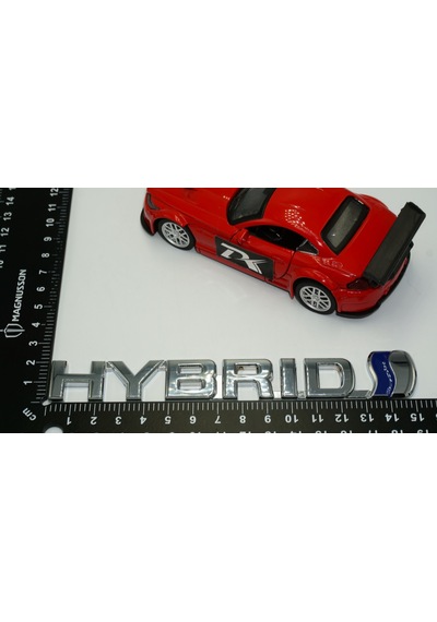 Dk Hybrid Bagaj Krom Metal 3m 3d Logo Amblem