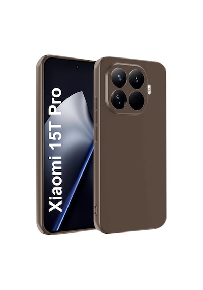 Mi 15t Pro First Silikon - Kahverengi